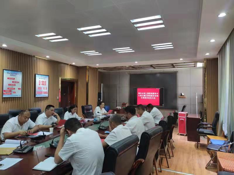 独立灌区管理服务站召开党支部委员会委员补选大会