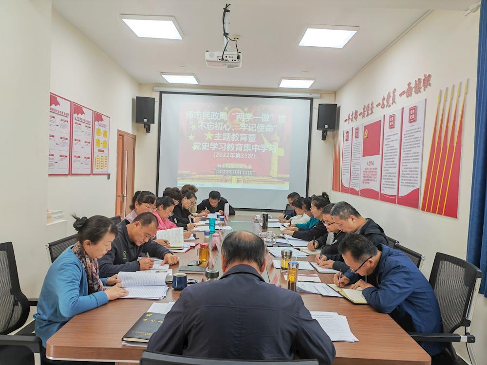 认真学习贯彻落实习近平总书记视察新疆和兵团重要讲话重要指示精神 奋力推动新时代民政工作高质量发展