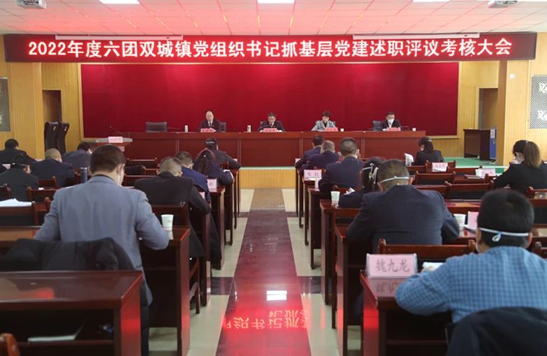 【年终考核】六团召开2022年度党组织书记抓基层党建述职评议考核大会