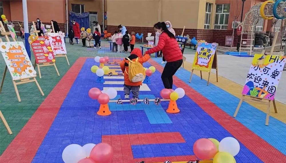 十四团幼儿园举行国风古韵庆开学活动