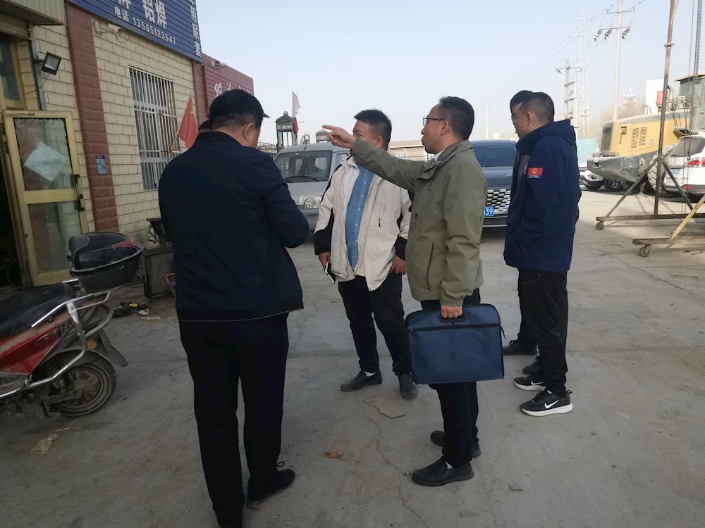 联合检查 筑牢安全生产防线