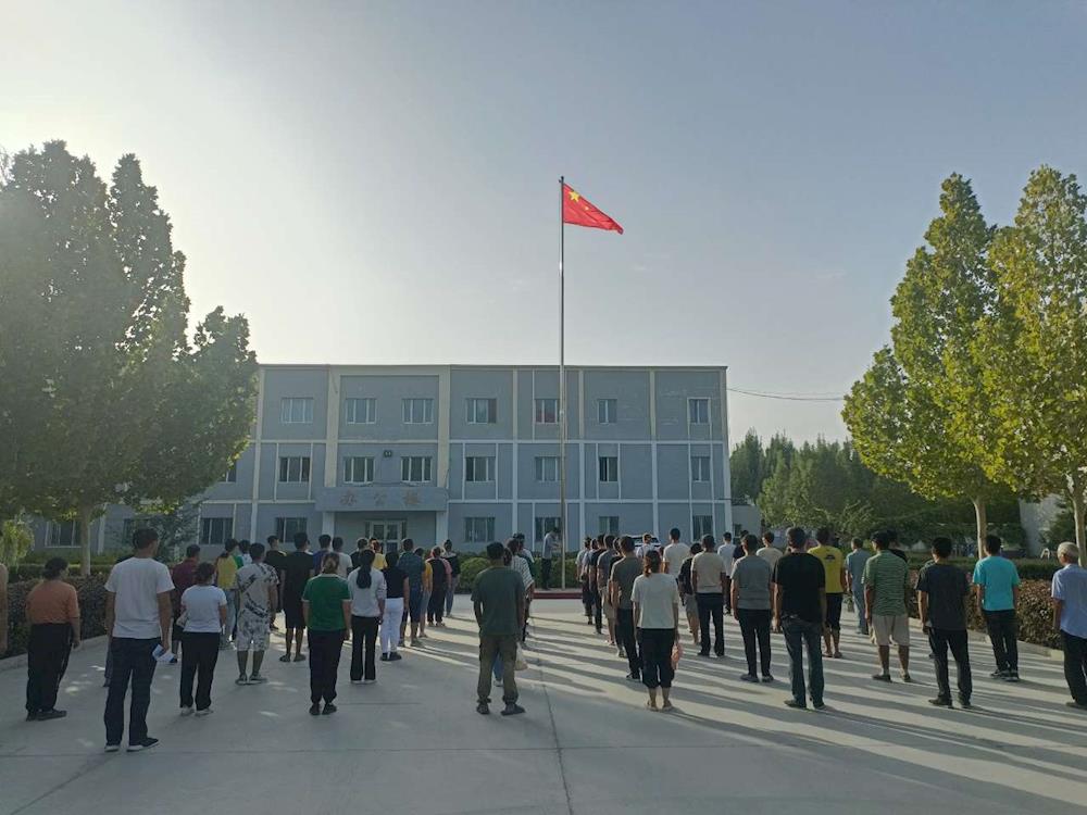 青松路街道爱国主义教育活动 | 升国旗仪式
