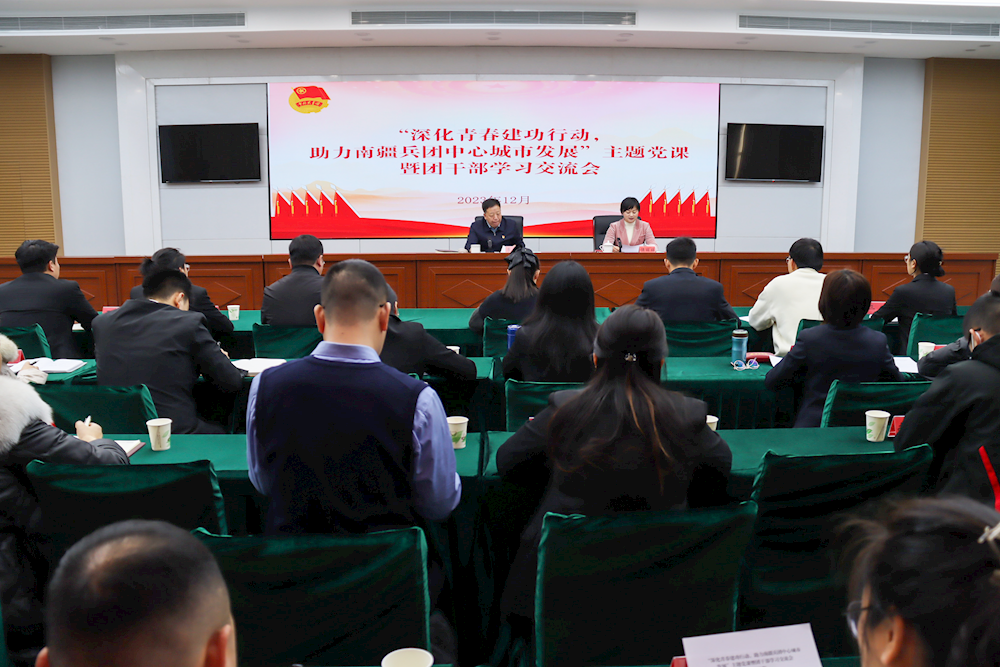 师市团委组织召开“深化青春建功行动，助力南疆兵团中心城市发展”主题党课暨团干部学习交流会
